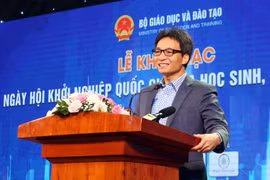 Phó Thủ tướng Vũ Đức Đam phát biểu tại lễ khai mạc. Ảnh: VGP