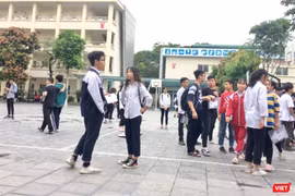 Thí sinh dự thi THPT quốc gia 2019. Ảnh: Minh Thúy