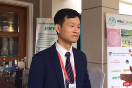 TS. Trịnh Thành Trung – Trưởng phòng Nghiên cứu khoa học, Viện Vi Sinh vật và Công nghệ sinh học, Đại học Quốc gia Hà Nội. Ảnh: Minh Thúy