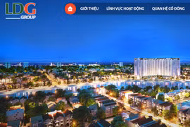 Phía sau “lỗi đánh máy” ở LDG. (Ảnh chụp website ldggroup)