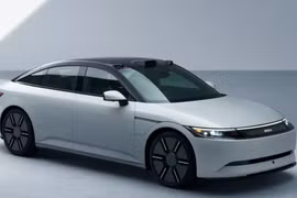Afeela mẫu xe đầu tiên của liên doanh Sony-Honda. Ảnh: BGR.