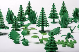 Mảnh ghép LEGO từ cây mía. Nguồn ảnh: Business Insider