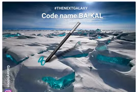 Samsung chọn hồ Baikal làm tên mã Galaxy Note 8