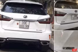 Một tài khoản Facebook đăng lên nhờ vả cộng đồng mạng, đồng thời "treo thưởng" 20 triệu đồng để truy tìm chiếc xe mang biển số trùng với xe của anh sở hữu, và đã nhanh chóng tìm ra chiếc Lexus RX350 "sinh đôi". Ảnh chụp màn hình