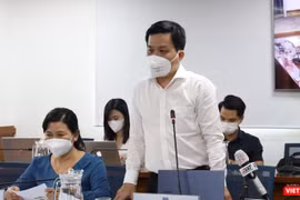 Phó Giám đốc HCDC ông Nguyễn Hồng Tâm - Ảnh: HM