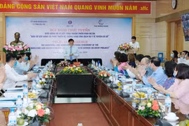 Bộ Y tế khởi động dự án “Đầu tư xây dựng và phát triển hệ thống cung cấp dịch vụ y tế tuyến cơ sở” với tổng vốn 126,25 triệu USD (ảnh: Trần Minh)