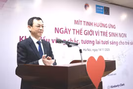 Bộ Y tế kêu gọi hành động vì trẻ sinh non: Khởi đầu vững chắc cho mọi trẻ em