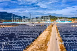 Chủ Nhà máy điện mặt trời Trung Nam - Thuận Nam có lãi trở lại với 128 tỷ đồng. Ảnh minh hoạ
