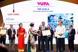 Vingroup cùng lúc đạt 3 giải thưởng ở 3 hạng mục danh giá nhất của Giải thưởng Quy hoạch đô thị Quốc gia