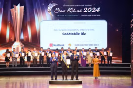 Ứng dụng ngân hàng số SeAMobile Biz của SeABank được vinh danh tại giải thưởng Sao Khuê