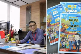 Ông Khưu Quang Diệu - tác giả và cuốn truyện tranh bị chính phủ Malaysia ra lệnh cấm.