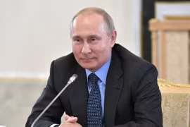 Tổng thống Putin cảnh báo Nga sẽ rút hoàn toàn khỏi hiệp ước New START (Ảnh: AFP)