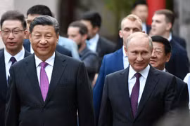 Mối quan hệ giữa Nga và Trung Quốc ngày càng được tăng cường (Ảnh: National Interest)