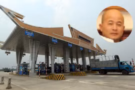 Công ty Thái Sơn của ông Đinh Ngọc Hệ (biệt danh “Út trọc” - ảnh nhỏ) có liên doanh trong dự án cầu Hạc Trì (Phú Thọ) - Ảnh: Trần Hùng