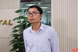 ông Nguyễn Quang Đồng, Viện trưởng Viện Nghiên cứu Chính sách và Phát triển Truyền thông (ảnh: Đăng Khoa) 