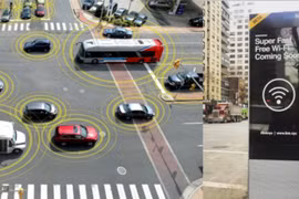 5G và phương tiện giao thông kết nối với nhau là 2 yếu tố then chốt để giải bài toán giao thông đô thị (ảnh: Bike Portland)