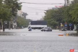 TP Tam Kỳ (Quảng Nam) chìm sâu trong nước