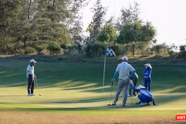Các golfer chơi golf trên địa bàn