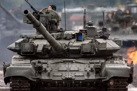 Tăng T-90 Nga tham chiến ở Aleppo, Syria