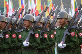 Quân đội Myanmar.