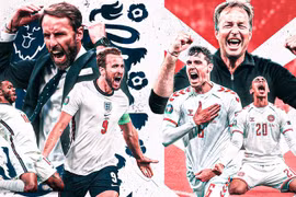 Đội bóng của HLV Gareth Southgate đang có kỳ vọng giương cao Cúp vàng kể từ trận chung kết World Cup 1966. Ảnh Sky. 