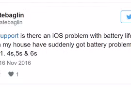 iOS 10.1.1 khiến iPhone hao pin