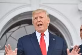 Tổng thống Mỹ Donald Trump. Ảnh: Ifeng.