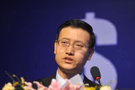 Vương Ngân Thành, nguyên phó bí thư đảng ủy, phó chủ tịch hội đồng quản trị, tổng giám đốc Tập đoàn bảo hiểm nhân dân Trung Quốc đã bị khởi tố. Ảnh: QQ.