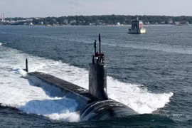 Tàu ngầm hạt nhân tấn công lớp Virginia Hải quân Mỹ. Ảnh: Naval Today.