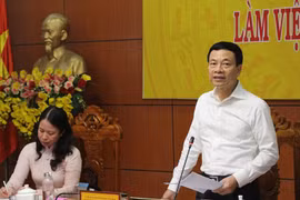 Phát triển CNTT "hoàn toàn phụ thuộc vào ý chí của người đứng đầu tỉnh" - nhận định của Bộ trưởng Bộ TT&TT Nguyễn Mạnh Hùng. Ảnh: mic.gov.vn