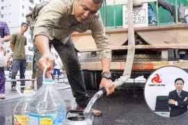 Luật sư Nguyễn Ngọc Hùng: “Người dân Hà Nội có quyền được biết về chất lượng nước đang sử dụng”.