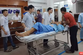 Khoa Cấp cứu, Bệnh viện Hữu nghị Việt Đức cấp cứu cho hàng trăm nạn nhân bị chấn thương đầu, đa chấn thương mỗi ngày.