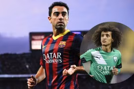 Xavi đã phải thốt lên: “Tôi thấy anh ấy đá không khác gì Messi thật“. Ảnh ESPN