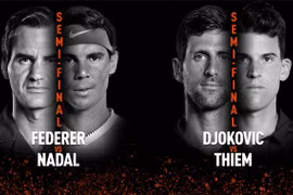 3 cây vợt hạt giống Roland Garros 2019 đều có mặt tại bán kết (ảnh ATP)