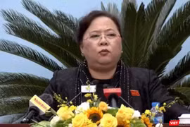 Chủ tịch HĐND TP Hà Nội, Nguyễn Thị Bích Ngọc.
