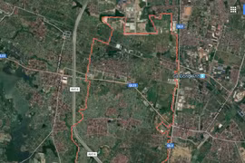 Khu nhà ở xã hội tập trung "Green Link city" được quy hoạch tại xã Tiến Dương, huyện Đông Anh.