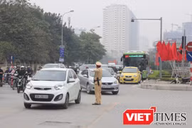 Cuộc thi Ý tưởng chống ùn tắc giao thông Hà Nội đã không tìm ra giải Nhất - Ảnh: Q.V