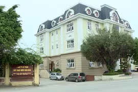 Trụ sở Công ty cổ phần cấp thoát nước Ninh Bình/ Ảnh: nbtv.vn