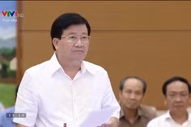 Phó Thủ tướng Chính phủ Trịnh Đình Dũng, một số địa phương điều chỉnh quy hoạch còn tùy tiện dẫn đến thất thoát tài nguyên. (Ảnh Q.V)
