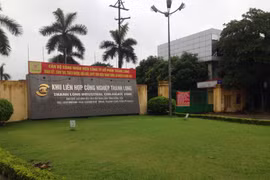  Công ty thép Thành Long, Chủ đầu tư Dư án Khu dịch vụ thương mại và nhà ở cho công nhân thuê/ Ảnh: hungyentv.vn