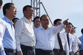 Thủ tướng Chính phủ Nguyễn Xuân Phúc dự lễ mít tinh hưởng ứng Tuần lễ biển và hải đảo Việt Nam.