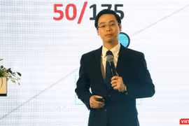 Ông Trần Quang Hưng, quyền Cục trưởng Cục An toàn thông tin phát biểu tại sự kiện