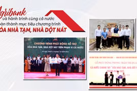 Agribank và hành trình cùng cả nước hoàn thành mục tiêu chương trình xóa nhà tạm, nhà dột nát