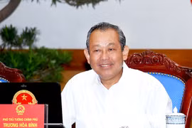 Phó Thủ tướng Trương Hòa Bình - (Nguồn Internet)