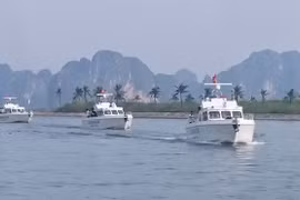 Xuồng tuần tra cao tốc MS-50S đóng mới theo công nghệ Việt Nam- (Ảnh: Công an nhân dân).