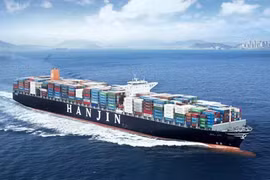 Hanjin chiếm 5% thị phần vận chuyển hàng hóa tại Việt Nam.