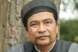 Nghệ sĩ Quốc Anh trong một vở diễn.