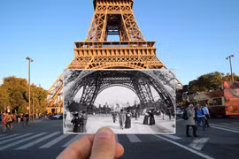 Paris xưa và nay qua những bức ảnh độc nhất