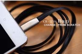 Mẫu dây sạc nhanh IZ10 của Bagi