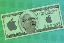 Apple hiện có tới 246,1 tỉ USD tiền mặt